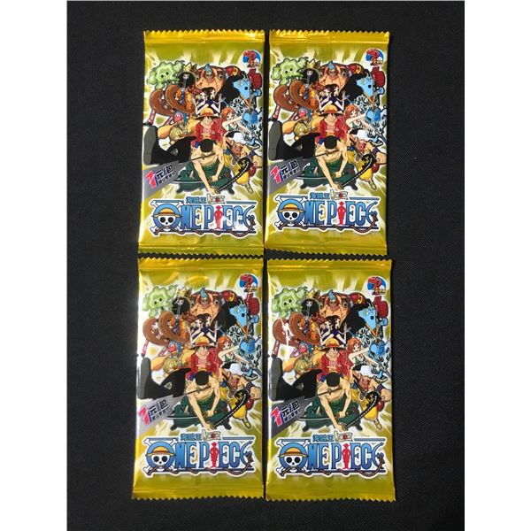 LOT OF 4 ONE PIECE SEALED PACKS