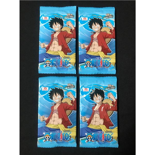 LOT OF 4 ONE PIECE SEALED PACKS