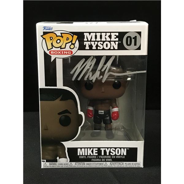 MIKE TYSON SIGNED FUNKO POP - WWOC COA