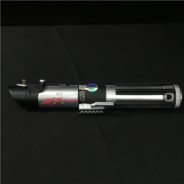HAYDEN CHRISTSENSEN SIGNED LIGHTSABER - WWOC COA