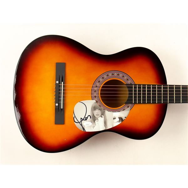 TAYLOR SWIFT SIGNED ACOUSTIC GUITAR - JSA COA