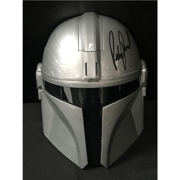 PEDRO PASCAL SIGNED MANDALORIAN HELMET - KB COA