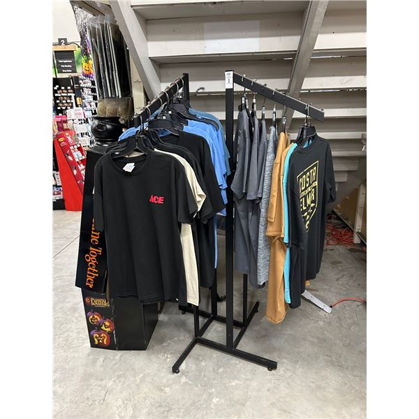 Asst. Ace Hardware T-Shirts/Merchandising Racks