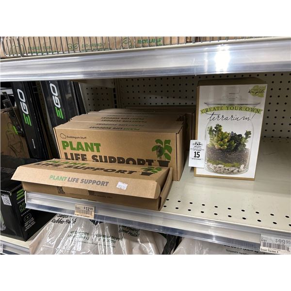 11-Plant Life Support Sticks, Terrarium - 11 X $
