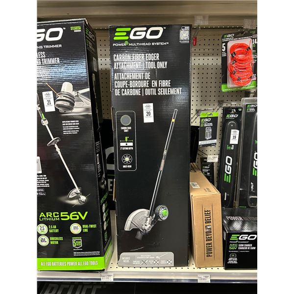 Ego Carbon Fiber Edger Attachment In Box - New