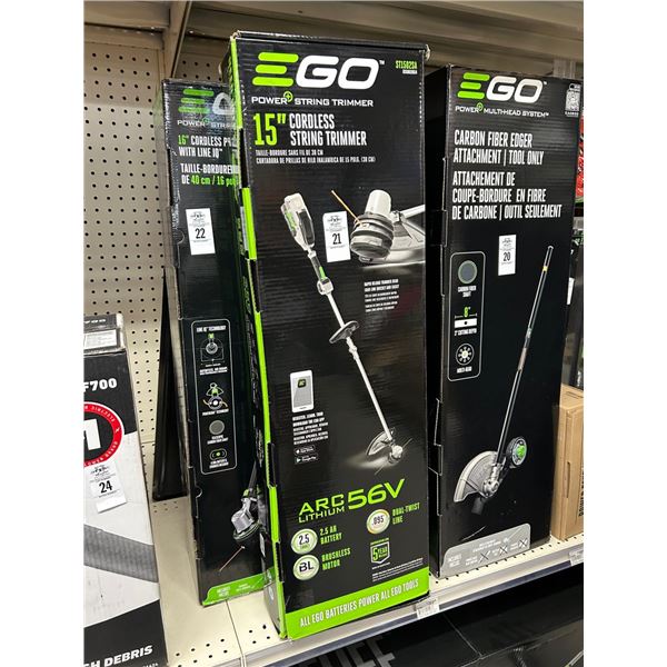 Ego Cordless Power String Trimmer 15"  - New in Box