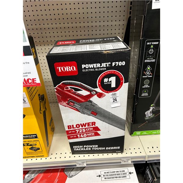Toro Power Jet F700 Electric Blower