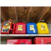 Image 1 : 4-5 Gal. Gas Cans - 4 X $