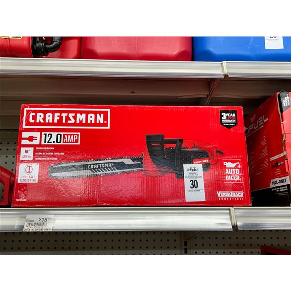 Craftsman 16" Electric Chainsaw In Box