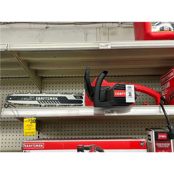 Craftsman Electric 16" Chainsaw - Not in Box
