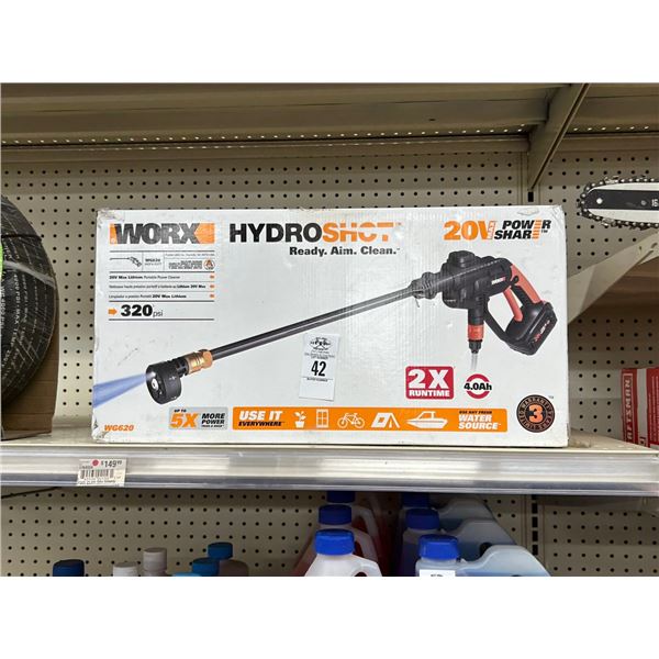 Worx Portable Power Cleaner Cordless 320 PSI