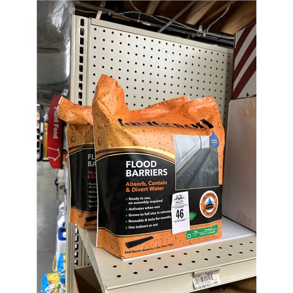 2-Flood Barrier - 2 X $