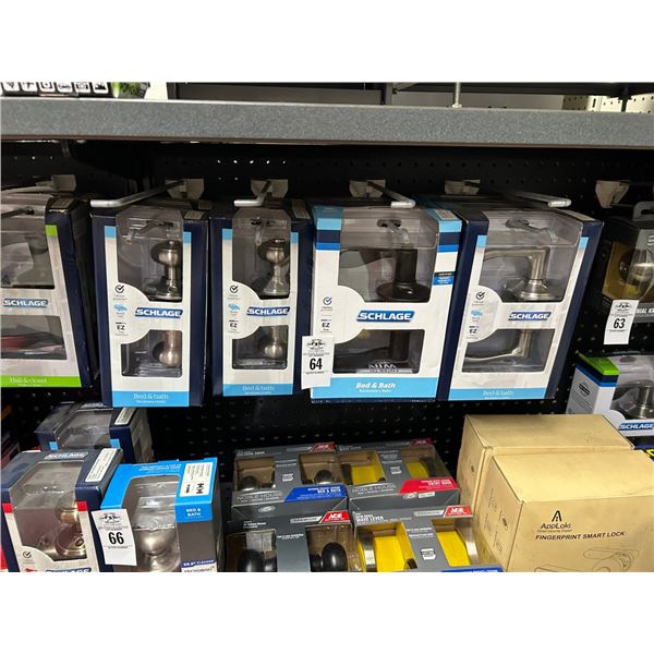 10-Schlage Door Knobs - 10 X $