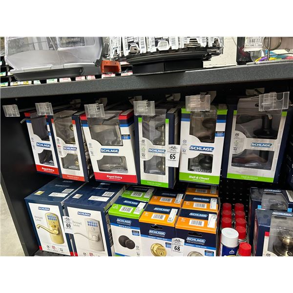 11-Schlage Door Knobs - 11 X $