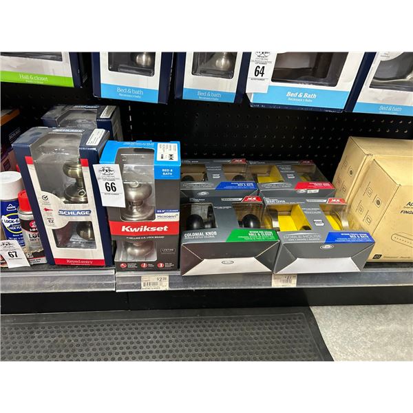 7-Asst. Door Knobs - 7 X $