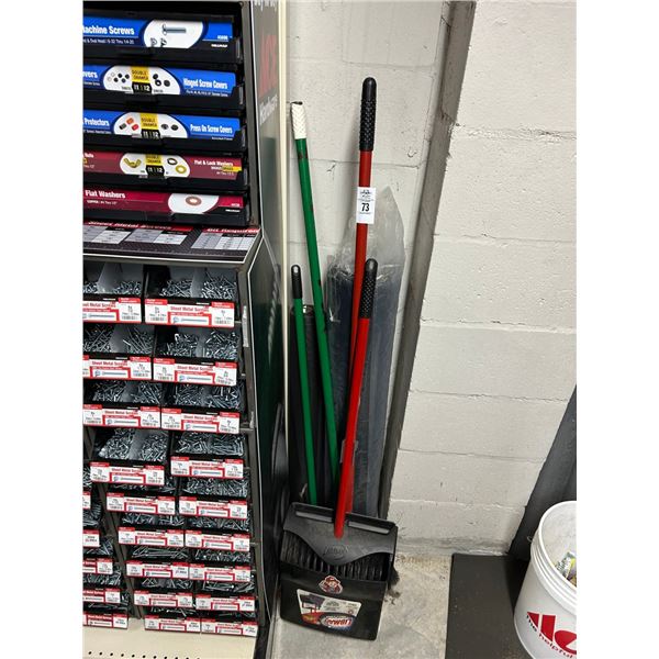 Asst. Brooms, Floor Mats