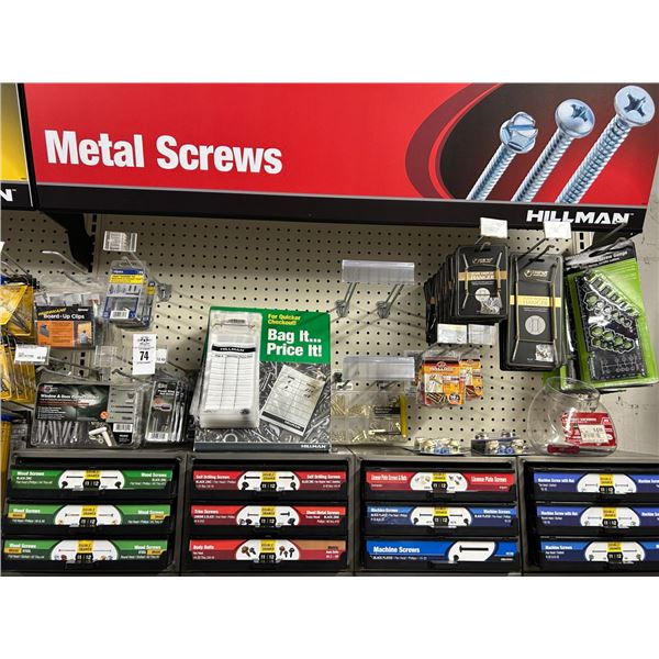 Asst. Window/Door Hardware, Clips, Bags, Hangers, Gauges