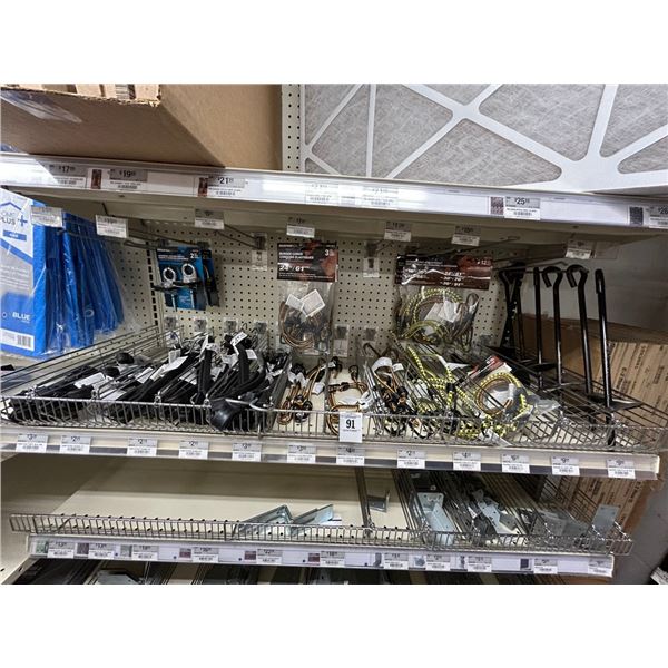 Asst. Bungie Cords, Universal Anchors