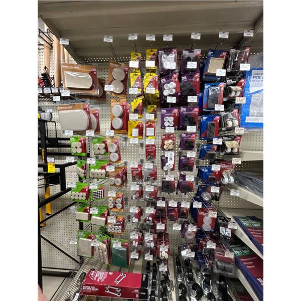 Asst. Rubbber Leg Tips, Plastic Pads, Felt Sliders