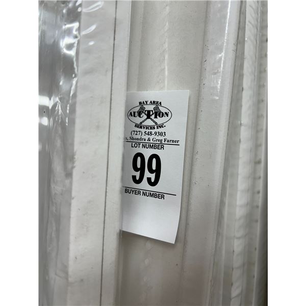 10-Wayne Scott Chair Rail, Base Set - 10 X $