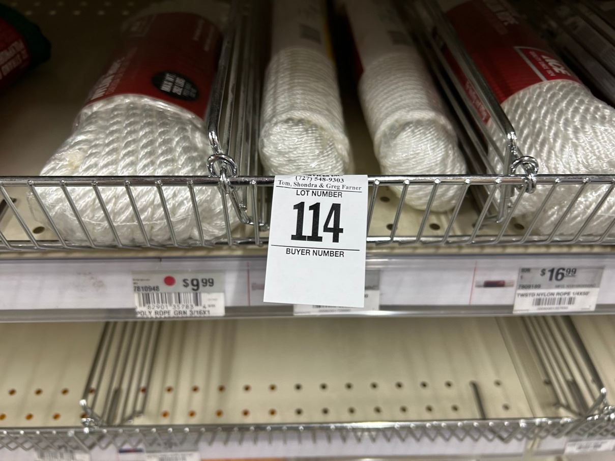Hardware Store Rope Shelf Ace Hardware Ropes
