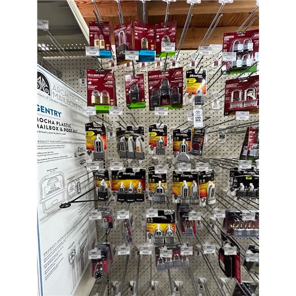 Asst. Key Locks, Master Locks