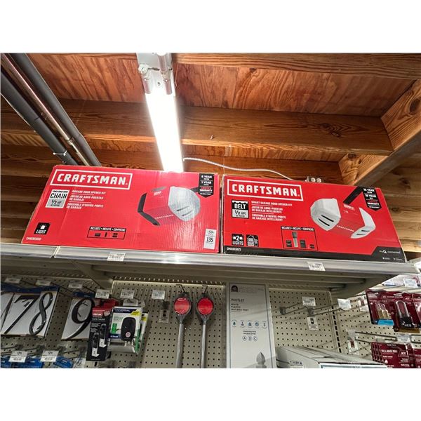 2-Craftsman Smart Garage Door Chain/Belt Opener Kit - 2 X $