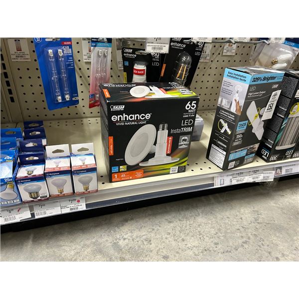 Asst. LED Instatrim Light Bulbs Bottom Shelf