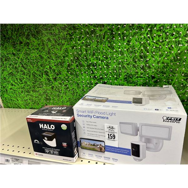 Smart Wifi Security Camera, Halo Smart Outside Light