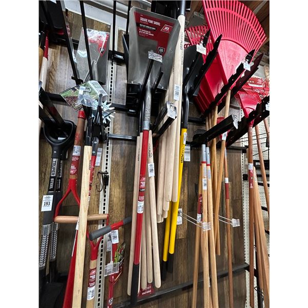 7-Ace/Home Plus Shovels - 7 X $