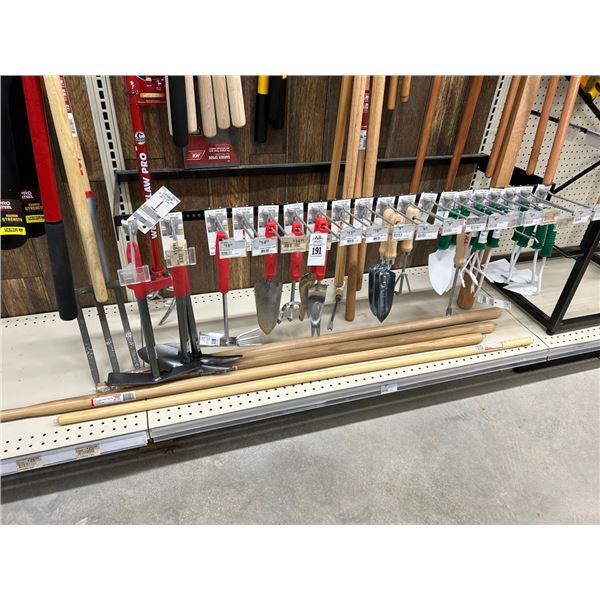 Asst. Gardening Hand Tools, Replacement Handles