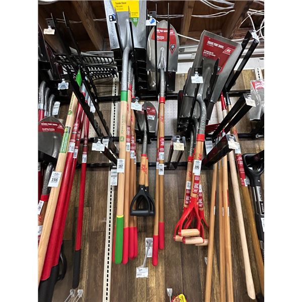 5-Round Point Shovels - 5 X $