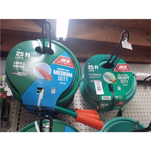 6-Ace Hardware/Smart Flow 25' Garden Hoses - 6 X $