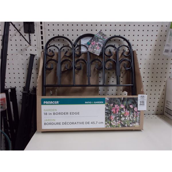 18"  Border Edge Fencing/Accessories