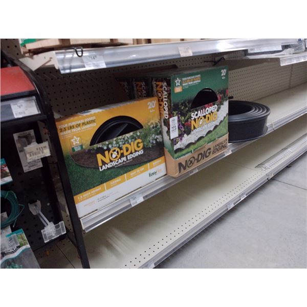 5-Scalloped No Dig Lanscape Edgings - 5 X $