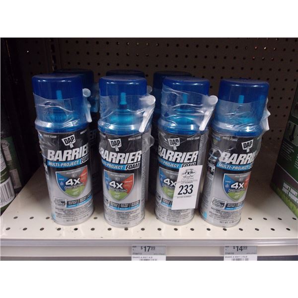 7-Barrier Foam Multi Projects - 7 X $