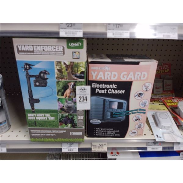 Orbit/Bird X Yard Enforcer, Electronic Pest Chaser