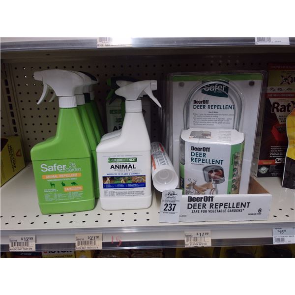 Asst. Deer/Animal Repellent