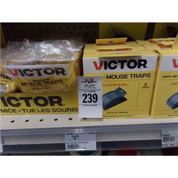 Asst. Victor Mouse Traps, Live Animal Cage Trap