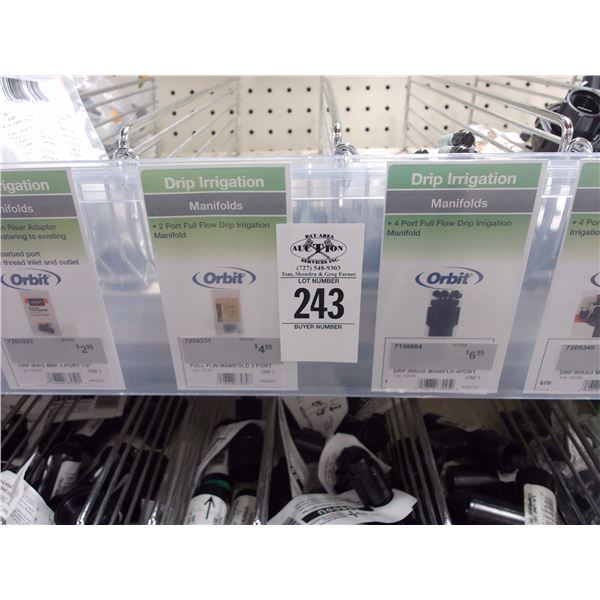 Asst. Sprinkler Accessories/Hardware/Hoses 6 Shelves