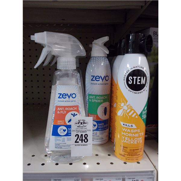 Zevo/Stem Wasp/Hornet Repellent Sprays