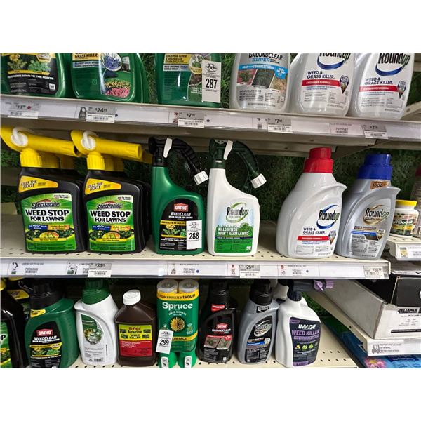 10-Spectracide/Ortho/Round Up Weed Killer - 10 X $