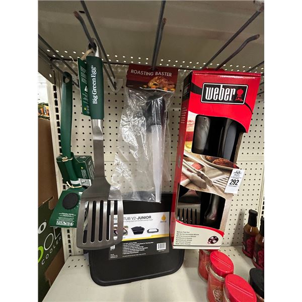 Big Green Egg/Weber Spatulas, Roasting Basters
