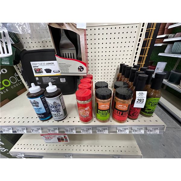 20-Traeger Seasoning w/Blue Hogs/Honey Hog Hot BBQ - 20 X $