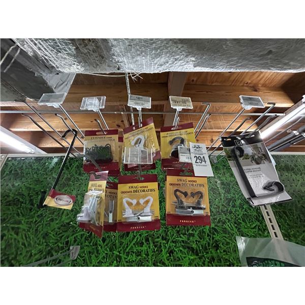 Asst. Decorative Hooks/Chains