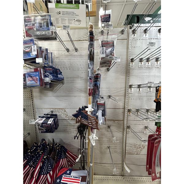 Valley Forge Asst. American Flag Décor/Yard Stakes