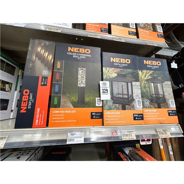 4-Nebo Path Light, Step Light - 4 X $