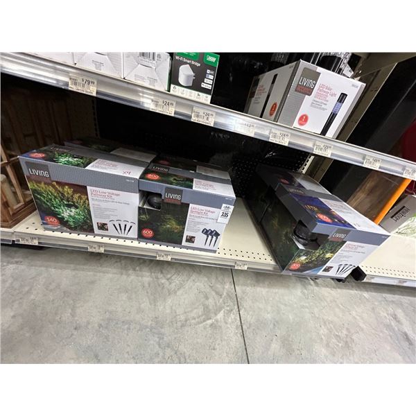 6-Living Accents LED Low Volt Spot Light Kit - 6 X $