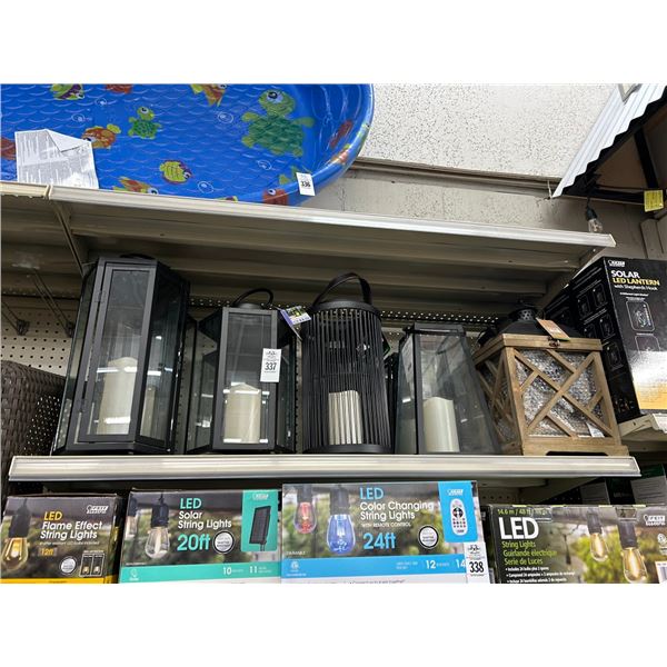 10-Outdoor Decorative Hanging Lantern - 10 X $