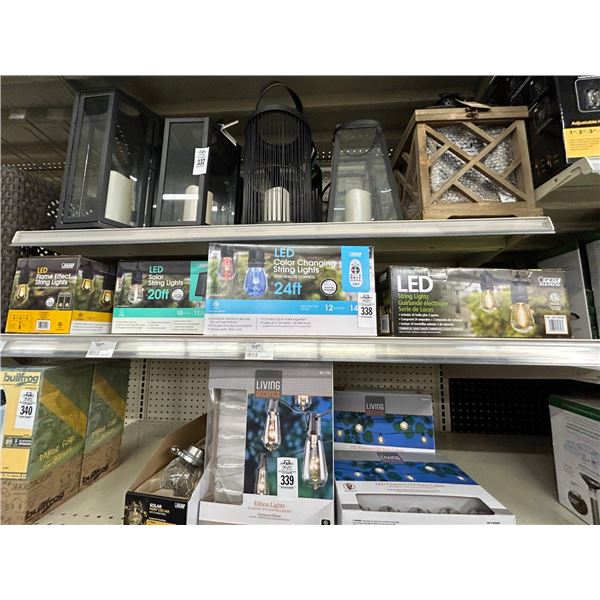 4-Feit LED Color Changing String Lights - 4 X $